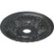 Ekena Millwork Granada Ceiling Medallion (Fits Canopies up to 7 1/8"), 23 3/8"OD x 3 5/8"ID x 2 1/2"P, Pewter CM23GAPES - alternate 3